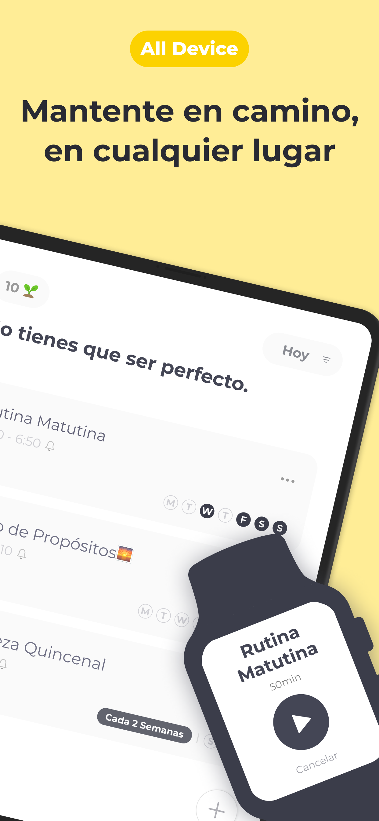 Structured Rutina + Habitos