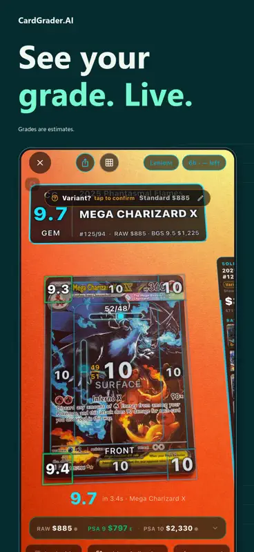 CardGrader.AI screenshot 1 of 7