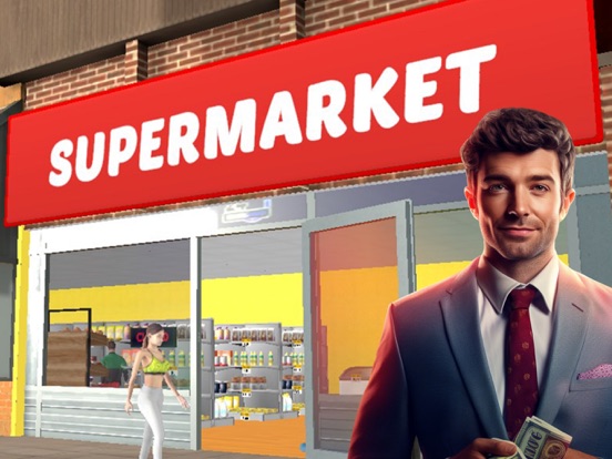 スーパーマーケット シュミレーター シュミレーターゲームのおすすめ画像1