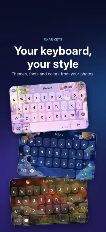 UXAR Keyboard screenshot 1 of 10