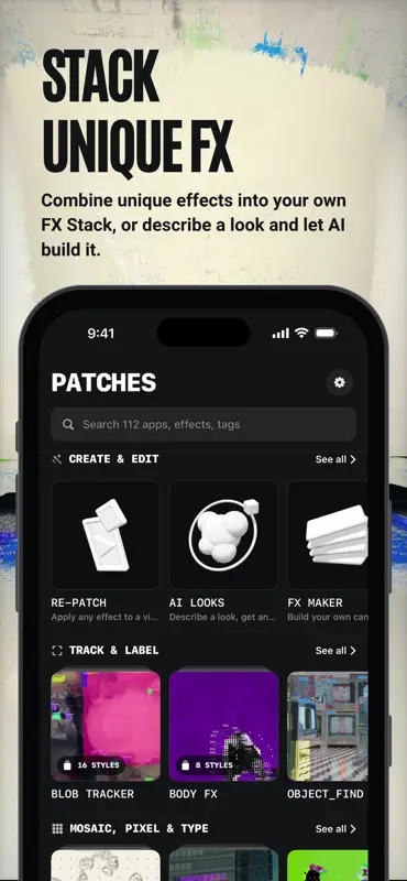 Patchd: Video FX Playground screenshot 2 of 10