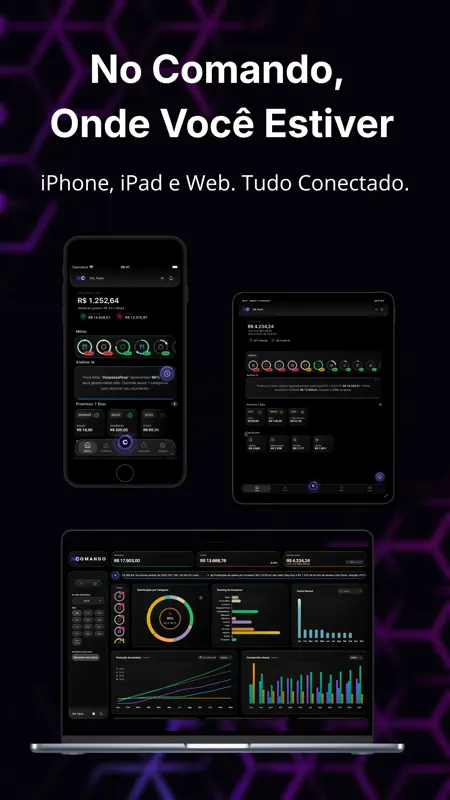 Controle Financeiro No Comando screenshot 1 of 9