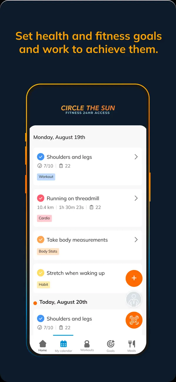 Screenshot #2 pour Circle Fitness Go