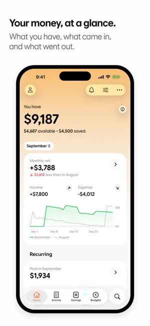 Lucia: Budget & Expenses screenshot 1