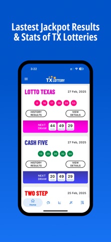 TX Lottery iPhone screenshot