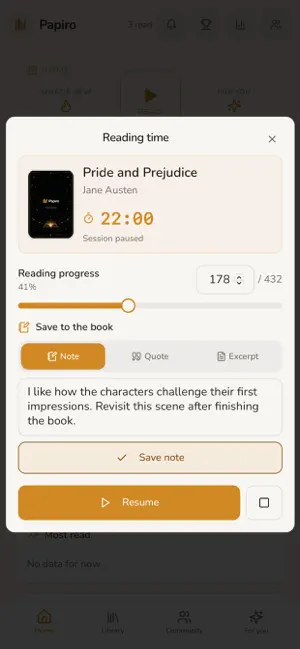 Papiro: Books & Reading screenshot 1