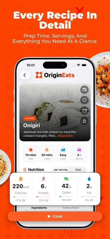 OriginEats: Recipes & Cookbook screenshot 7 of 10