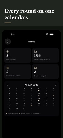 Golf Handicap — Index Tracker Screenshot 4 of 5