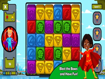 Superhero - Puzzle Games iPad screenshot