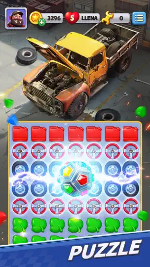 Captura de pantalla de Truck Star Match en iPhone 1