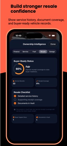 Car Maintenance Passport iPhone screenshot