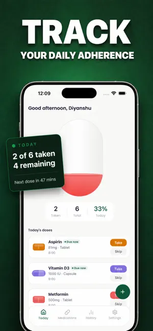 PillDose: Pill & Med Reminder screenshot 3