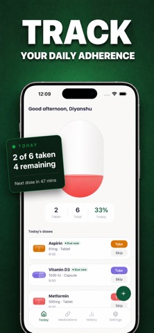 PillDose: Pill & Med Reminder Screenshot 3 of 5