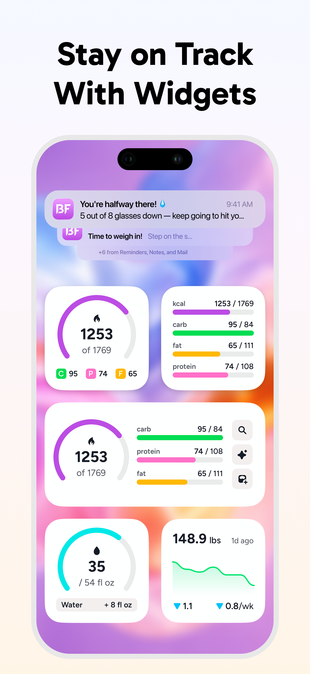 Bodyfon: AI Calorie Tracker screenshot 9