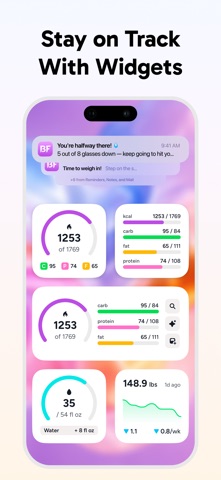 Bodyfon: AI Calorie Tracker iPhone screenshot