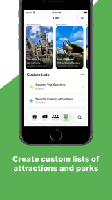 LogRide - Theme Park Tracker screenshot