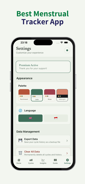 Islamic Menstrual Tracker Screenshot 8 of 8