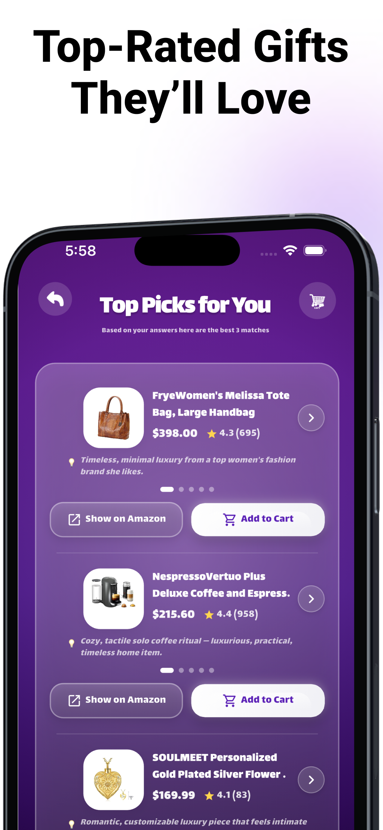 Find Me A Gift: AI Smart Finds screenshot 3