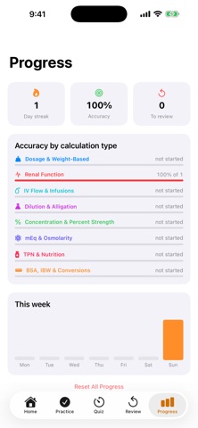 RxCalc: Pharmacy Math Prep Screenshot 4 of 5