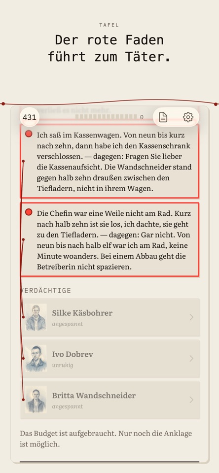 Das Verhör screenshot 2