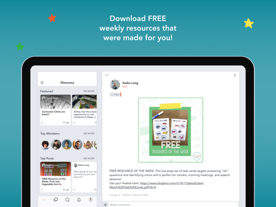 The Autism Helper iPad screenshot 2 - Social Networking app