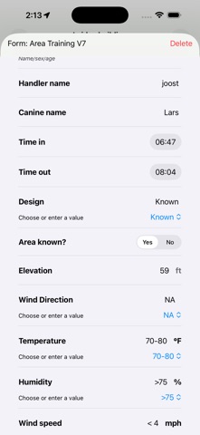 App screenshot