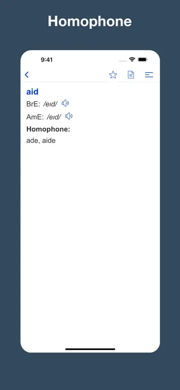 Homophone Dictionary screenshot 2 of 5