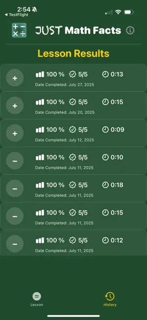 Just Math Facts screenshot 3