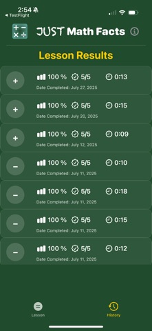 Just Math Facts Screenshot 3 of 3