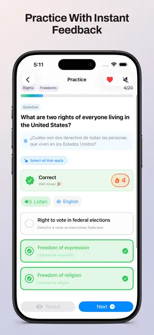 Case Tracker, Citizenship Test screenshot 3