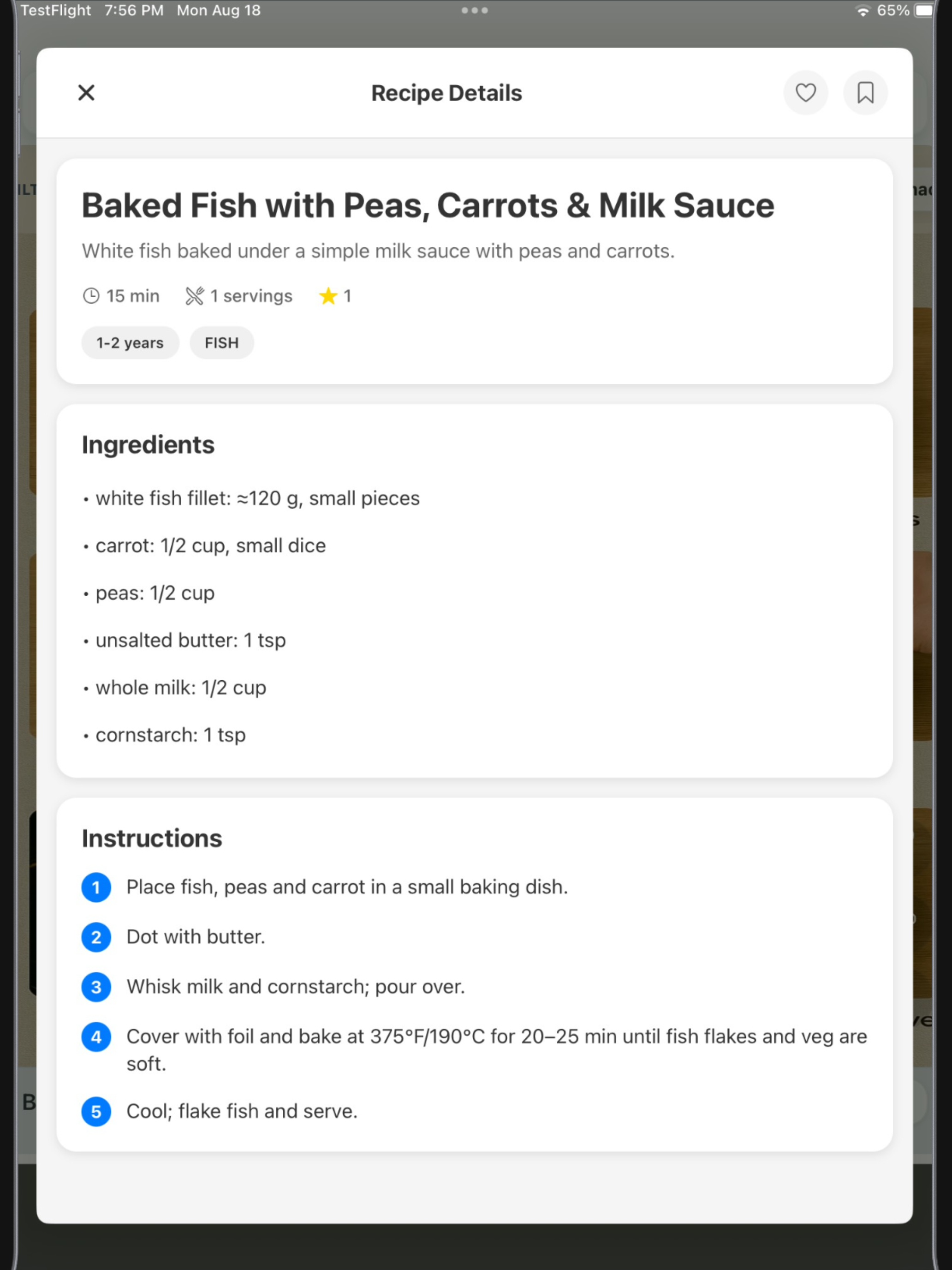 Baby Food & BLW:DearBaby screenshot 10