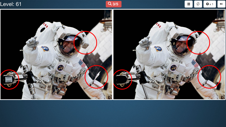 #1. Find Differences * (iOS) 由: Lei Li