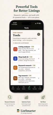 ListSmarter: AI Listing iPhone screenshot