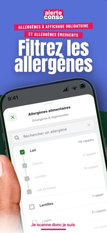 Alerte Conso - Rappel Produit Screenshot 4 of 7