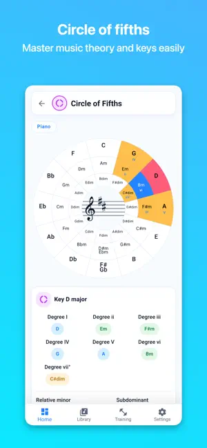 ChordMaster: Learn & Train iPhone screenshot 1