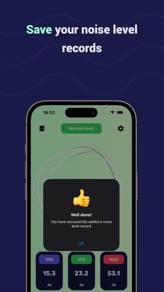#2. Decibel Check (iOS) De: Evo Tec Labs @ Pepperbit Online