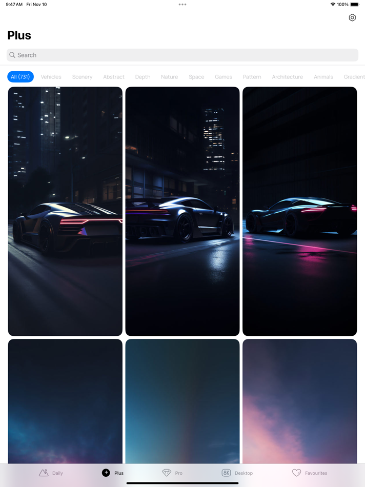 #2. One4Wall Wallpapers Background (iOS) By: VUK ANDRIC PR STUDIO ZA GRAFICKI DIZAJN I IZRADU VEB SAJTOVA One4Studio CUPRIJA