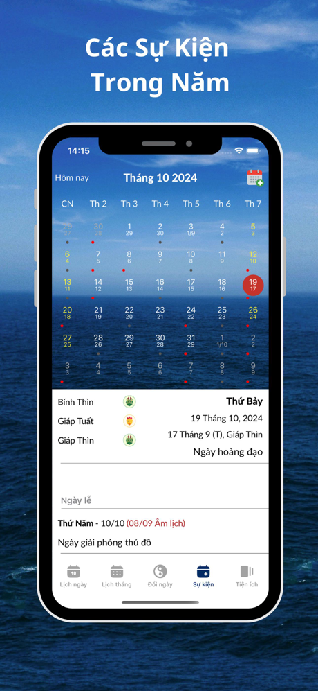 Lịch Nước Việt screenshot 4
