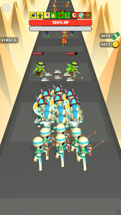 Battle Heroes Run Screenshot