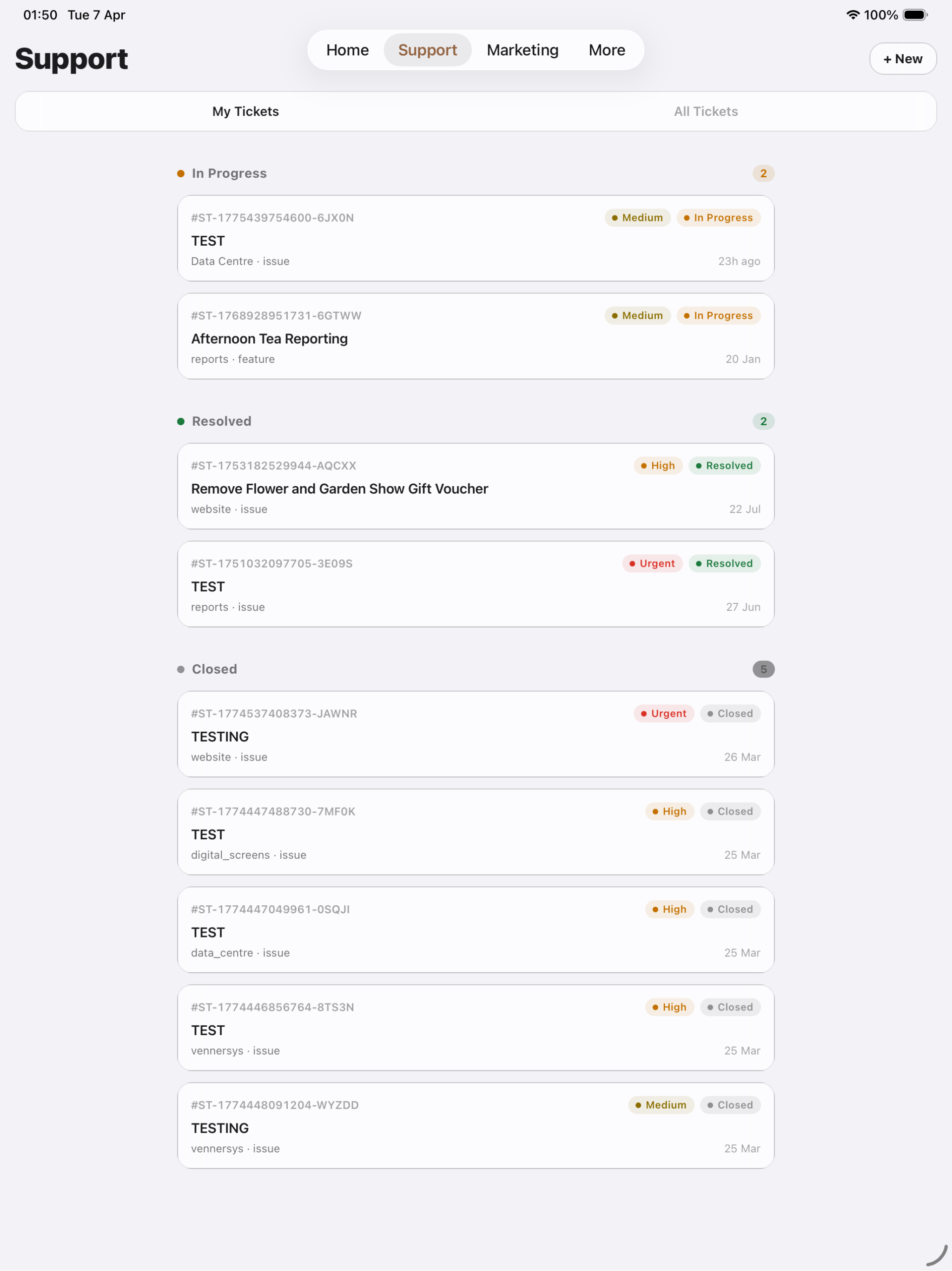 Belvoir Support screenshot 8