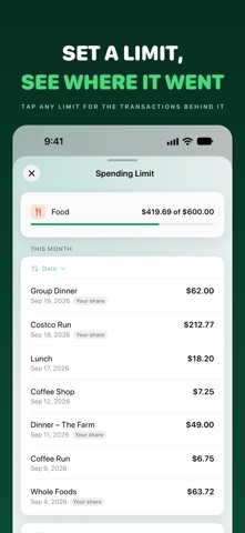 Pebble - Paycheck Budget iPhone screenshot
