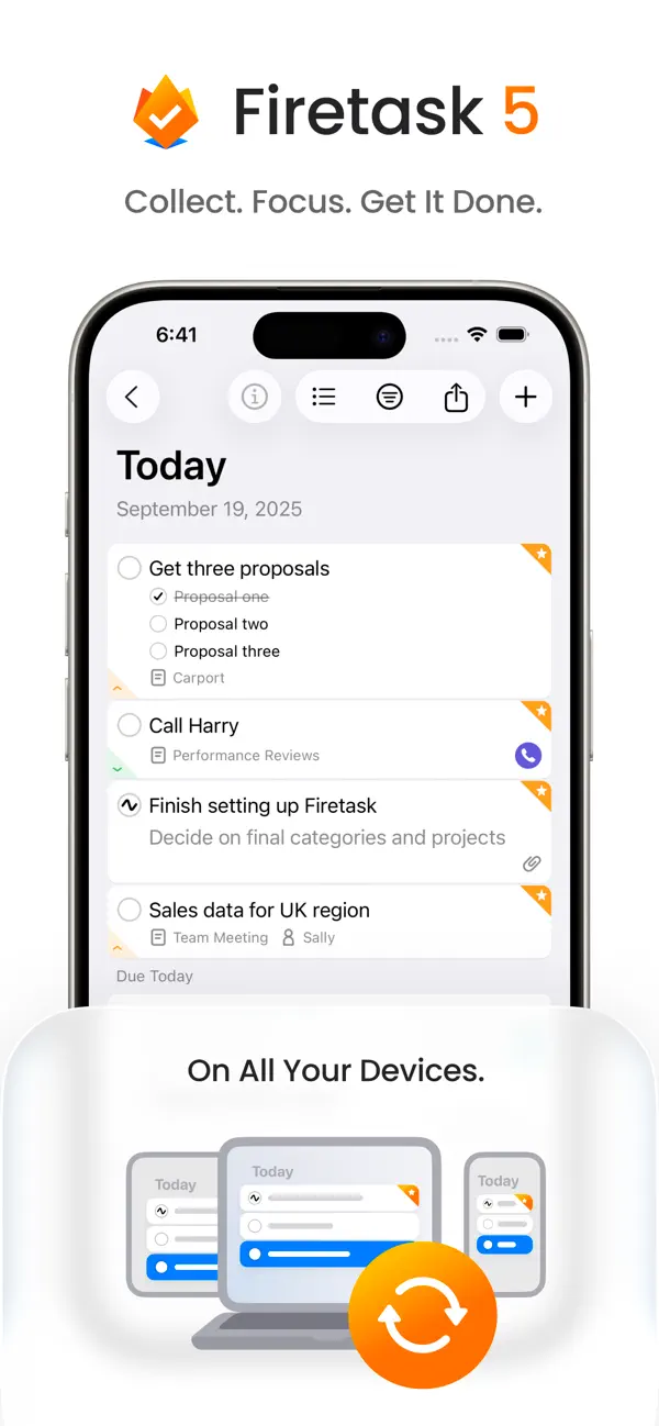#1. Firetask 5 (iOS) Podle: Elemental Tools GmbH