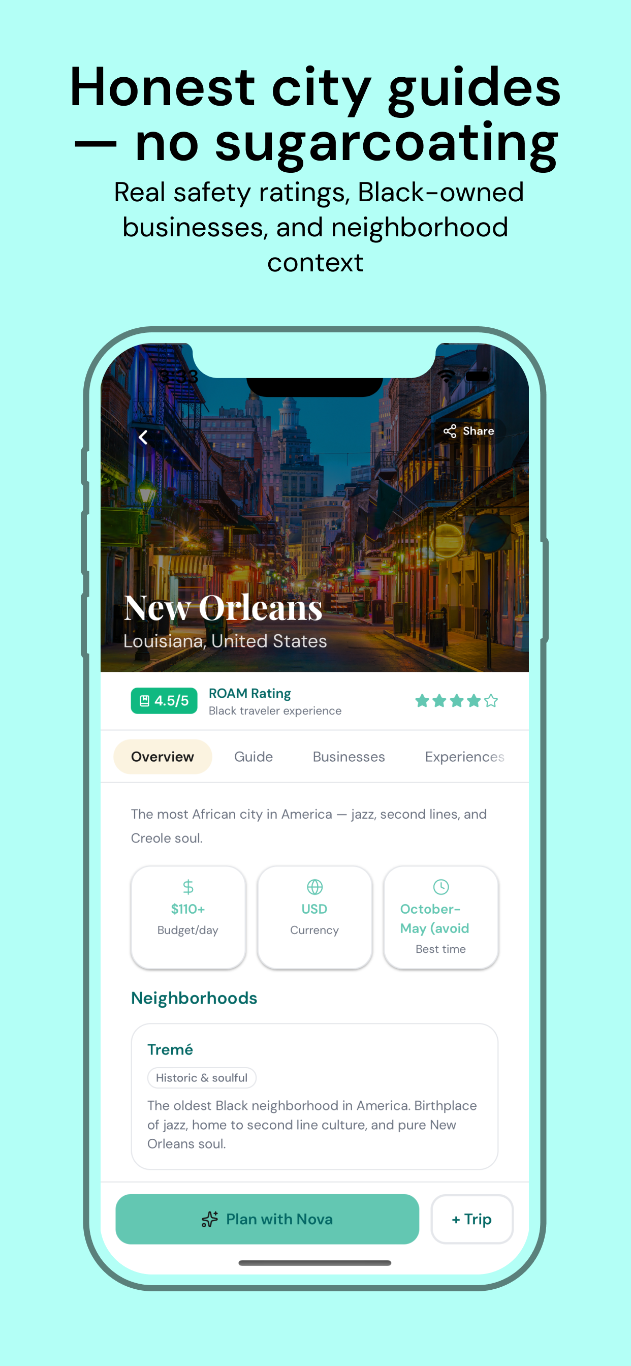 ROAM BLK - Black Travel Guide