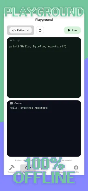 ByteFrog: Learn Python Offline screenshot 2