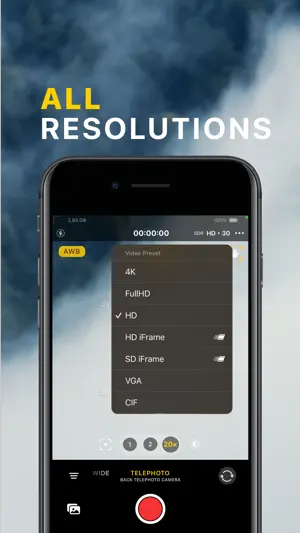 xZoom Cam - PRO Camera screenshot 8