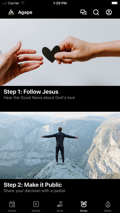 Agape Baptist Scottsboro Screenshot