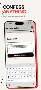 Veild: Anonymous Messages screenshot