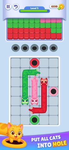 Slither Cat Out iPhone screenshot
