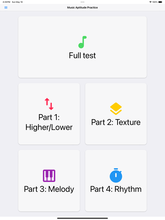 Screenshot #5 pour Music Aptitude Practice