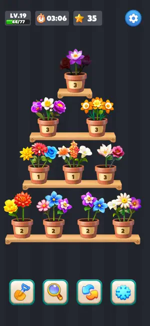 Everbloom Sort - Flower Puzzle screenshot 2